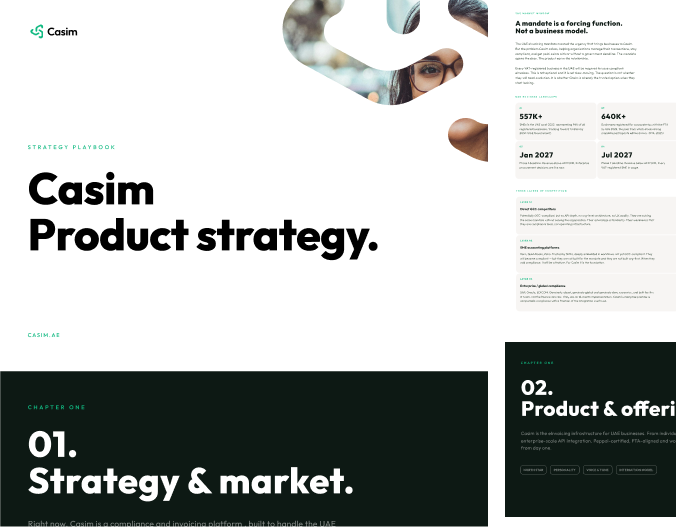 Casim product strategy document